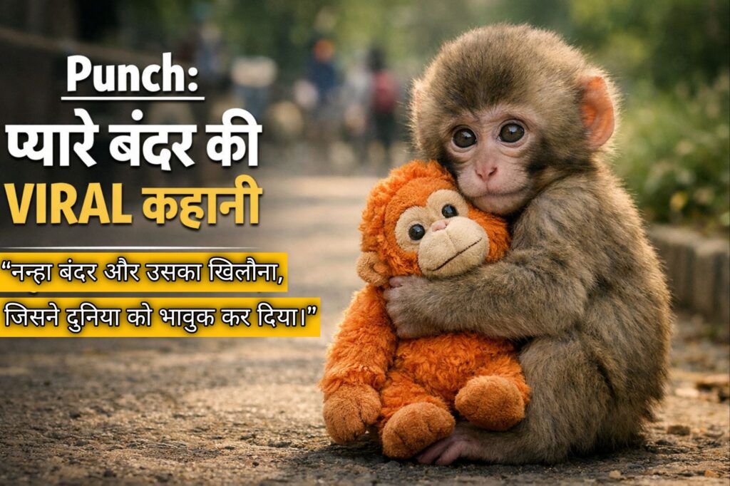 Punch viral baby monkey Japan IKEA stuffed orangutan toy 2026
