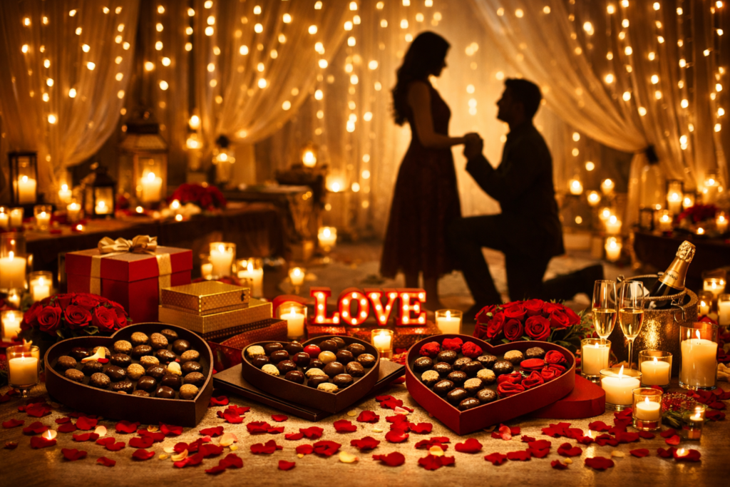 Chocolate Day romantic room decoration ideas 2026